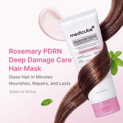 close-up de la textura cremosa de medicube mostrando hidratación profunda