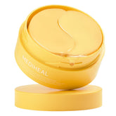 MEDIHEAL paquete frontal mostrando 60 parches para contorno y efecto hidratante