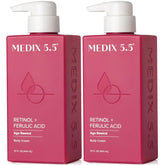 Medix 5.5 front packaging showing two tubes and firming benefit