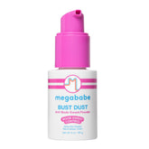 Megababe Bust Dust vista frontal, envase compacto y práctico, mantiene seco
