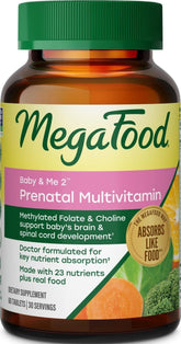 MegaFood front packaging showing product name and benefits