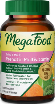MegaFood front packaging showing product name and benefits