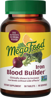 MegaFood front packaging showing 90 tablets and product name for clear shelf identification