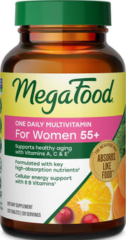 MegaFood front packaging showing bottle and label for quick product ID and benefit