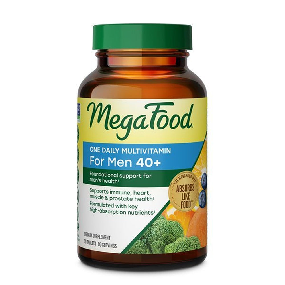 MegaFood frontal del paquete mostrando la presentación y beneficios