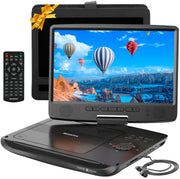 MEGATEK front view with screen on showing clear playback and easy controls