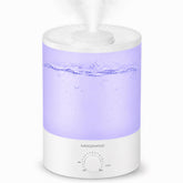 MEGAWISE vista frontal del humidificador mostrando estabilidad y capacidad