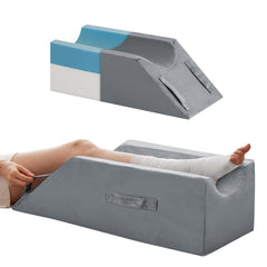 MEGCXIT almohada elevadora frontal mostrando forma en cuña y soporte cómodo