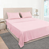 Mejoroom vista frontal del empaque mostrando color blush pink y estilo hotel
