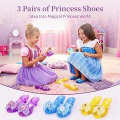 Meland shoes detail with bows and non-slip soles for safer play