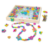 Melissa & Doug bandeja frontal mostrando todas las piezas y fácil almacenamiento