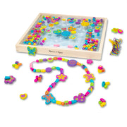 Melissa & Doug bandeja frontal mostrando todas las piezas y fácil almacenamiento