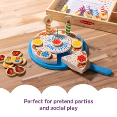 Melissa & Doug candles and toppings detail showing colorful pieces that spark creativity