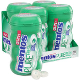 MENTOS botella frente spearmint mostrando diseño y conveniencia