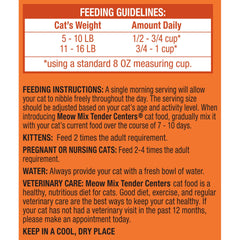 Meow Mix bol servido listo para comer que anima a la mascota a disfrutar