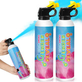 Merear extintor frontal mostrando diseño y color azul para una revelación atractiva