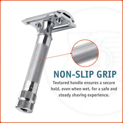Merkur Mk34c mecanismo twist-to-open con facilidad de cambio de hoja