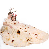 mermaker manta tortilla frontal mostrando diseño realista y confort