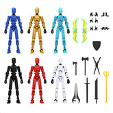 MerryXD vista frontal del pack de seis figuras, ideal para coleccionar