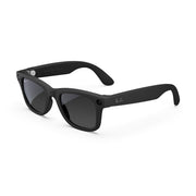 Meta Ray-Ban vista frontal del armazón Wayfarer con acabado negro y elegancia moderna