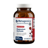 Metagenics bottle front showing supplement name and benefits for calm sleep