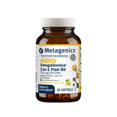Metagenics bottle front label showing product name and potency benefits