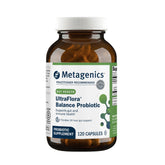 Metagenics UltraFlora Balance frasco frontal mostrando diseño y cantidad