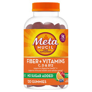 Metamucil frente del empaque mostrando envase y beneficios visibles