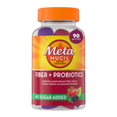 Metamucil front packaging showing flavors and benefits