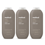 Method bottle front packaging showing cedar cypress scent and clear benefits