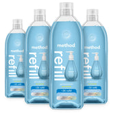 Method front packaging showing sea minerals refill and eco benefits