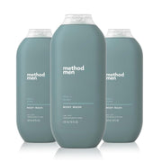 method gel corporal frontal paquete de tres, limpieza eficaz