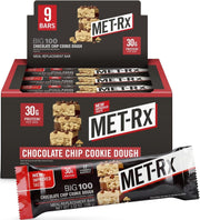 MET-Rx front packaging showing product and benefits for on-the-go fuel