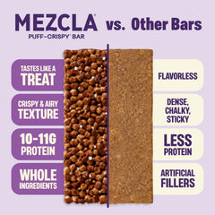 Mezcla open pack displaying flavor assortment for easy sampling benefit