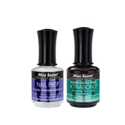 Mia Secret envase frontal del kit mostrando ambos frascos y etiquetas claras