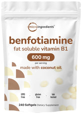 Micro Ingredients bottle front label showing product name and dose, clear benefit of dosage clarity