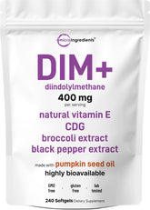 Micro Ingredients envase frontal mostrando 240 softgels y beneficios de fórmula