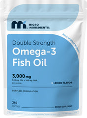 Micro Ingredients frasco frontal mostrando diseño y cantidad 240 cápsulas