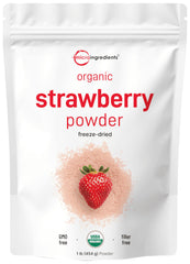 Micro Ingredients front packaging showing organic label and 1 lb benefit