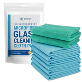 Microfiber Wholesale empaque frontal del pack claro 8 unidades mostrando colores y cantidad