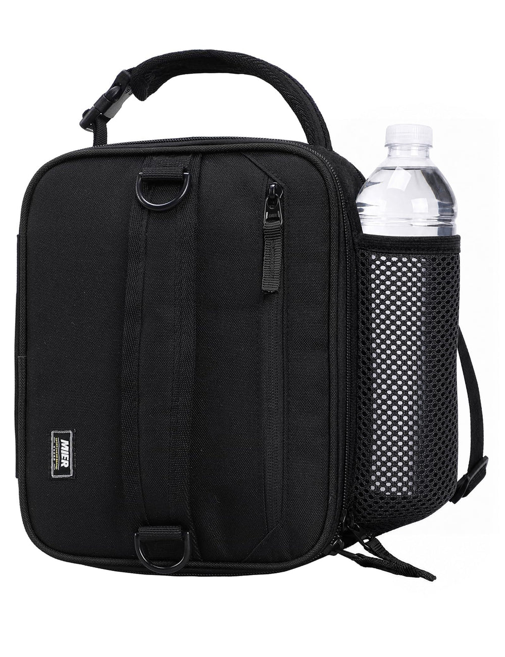 MIER lunch box front view showing exterior design and compact benefit