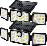 MIHANI foco solar frontal mostrando diseño y brillo