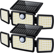 MIHANI foco solar frontal mostrando diseño y brillo