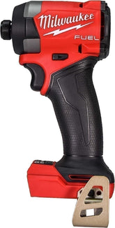 Milwaukee 2953-20 front view showing compact profile and balanced grip benefit