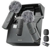 Mini Mic Pro front packaging showing compact mic and case for instant use