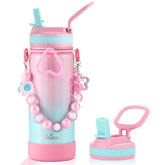 mininoo front packaging showing rainbow bottle and kid-friendly design benefits