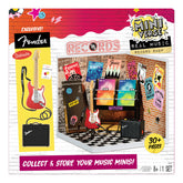 MGA's Miniverse record shop front display showing assembled storefront and appeal