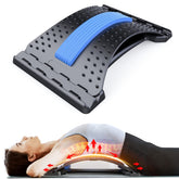 MINOLL front view of back stretcher showing arch and support benefits