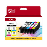 MIOLAINZ front packaging showing five-color value pack and compatibility benefits