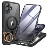 Miracase vista frontal de la funda mostrando ajuste perfecto y protección